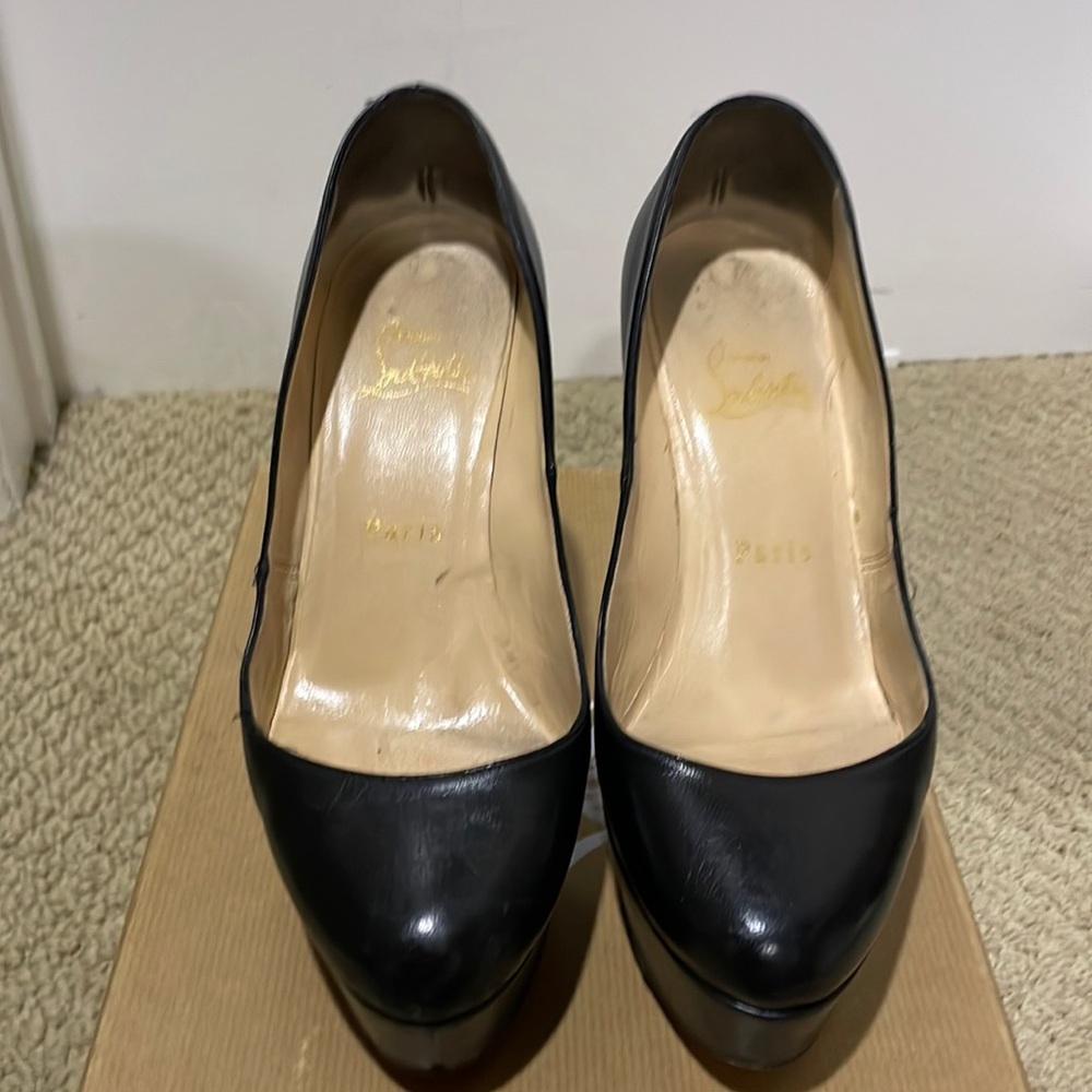 Christian Louboutin Bianca 120MM Black Size 36.5